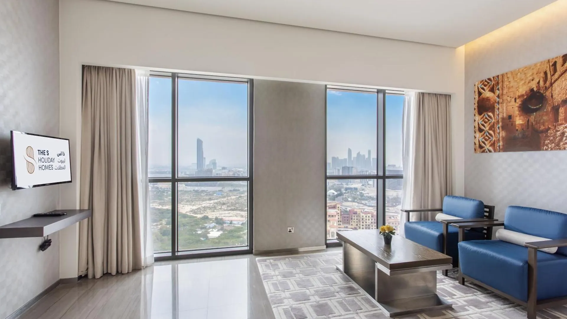 Spacious Studio Apartment In Hyatt Regency Dubai Creek Heights By The S Holiday Homes